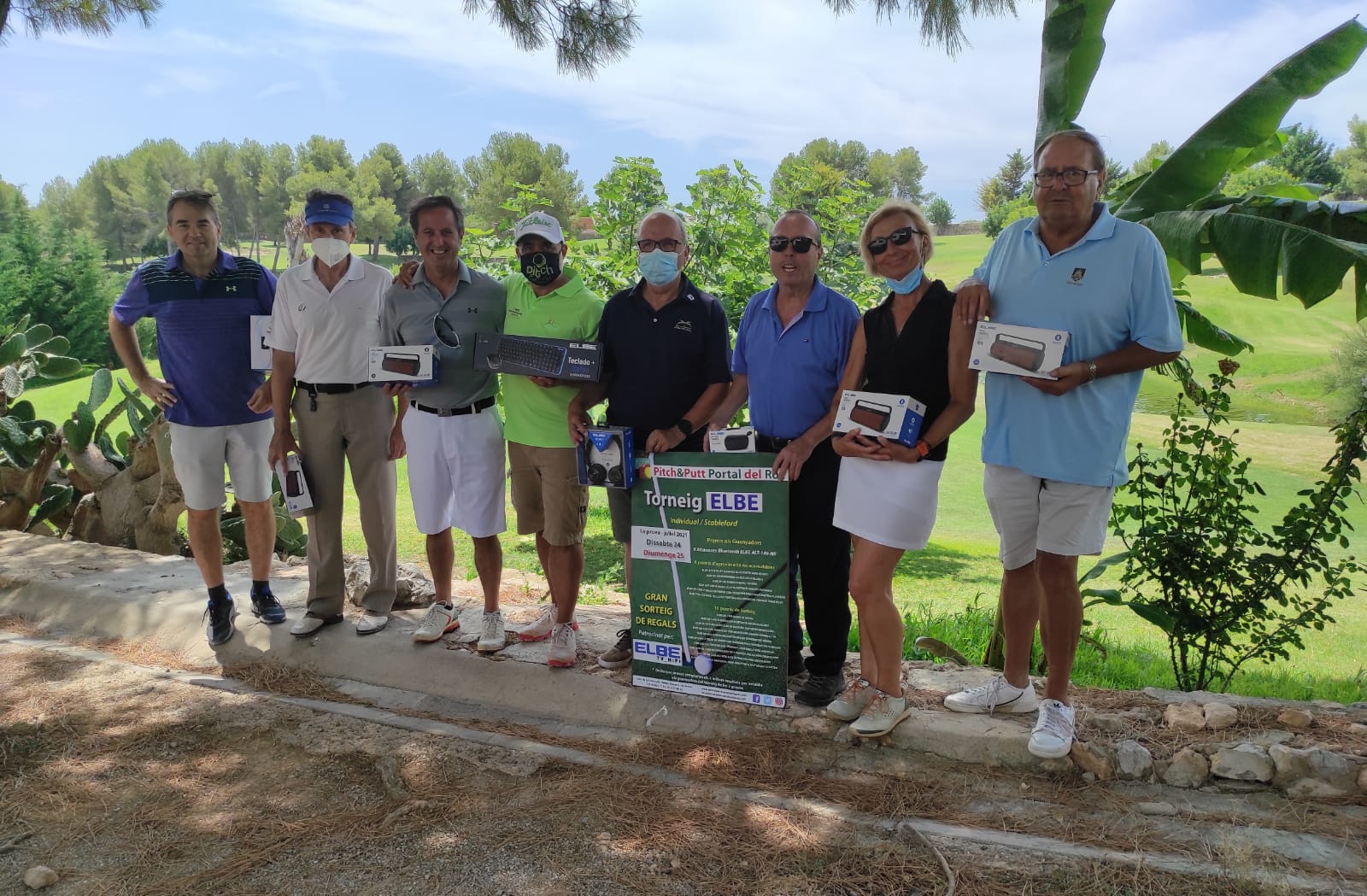 ELBE patrocinador del Torneo de Pitch & Putt Portal del Roc